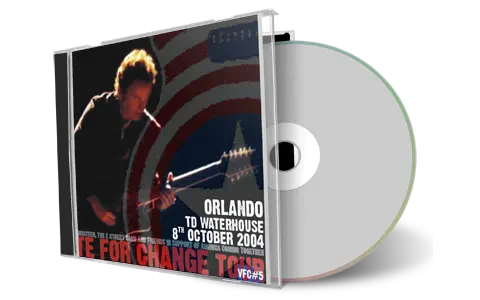 Artwork Cover of Bruce Springsteen 2004-10-08 CD Orlando Audience