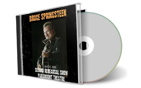 Artwork Cover of Bruce Springsteen 2005-04-21 CD Asbury Park Audience