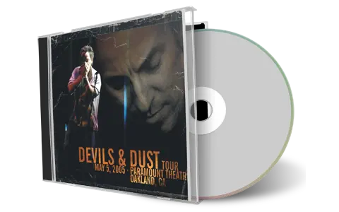 Artwork Cover of Bruce Springsteen 2005-05-05 CD Oakland Audience