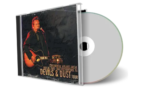 Artwork Cover of Bruce Springsteen 2005-05-19 CD East Rutherford Audience