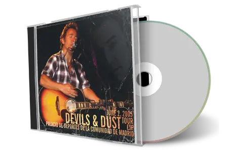 Artwork Cover of Bruce Springsteen 2005-06-02 CD Madrid Audience