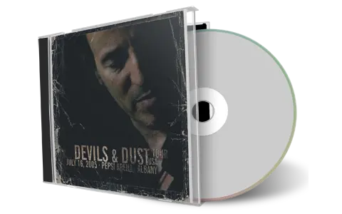 Artwork Cover of Bruce Springsteen 2005-07-16 CD Albany Audience