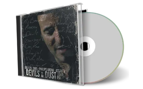 Artwork Cover of Bruce Springsteen 2005-07-23 CD Atlanta Audience