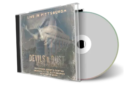 Artwork Cover of Bruce Springsteen 2005-07-28 CD Pittsburgh Audience