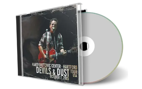 Artwork Cover of Bruce Springsteen 2005-10-07 CD Hartford Audience