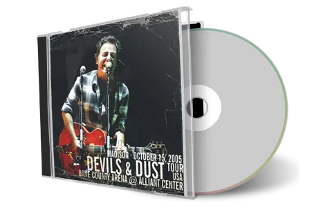 Artwork Cover of Bruce Springsteen 2005-10-15 CD Madison Audience