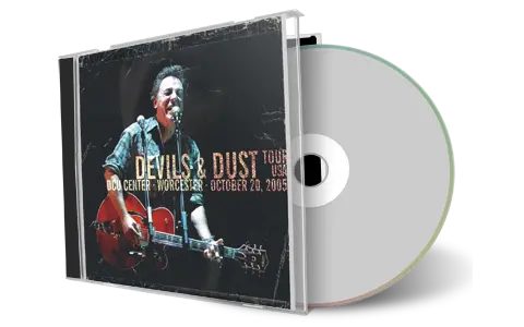 Artwork Cover of Bruce Springsteen 2005-10-20 CD Worcester Audience