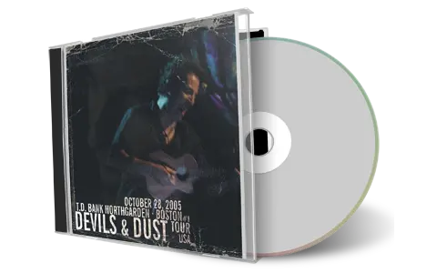 Artwork Cover of Bruce Springsteen 2005-10-28 CD Boston Audience