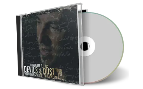 Artwork Cover of Bruce Springsteen 2005-11-09 CD Philadelphia Audience