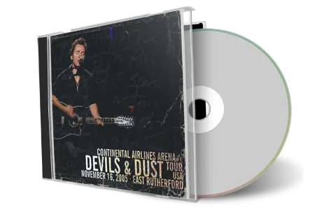 Artwork Cover of Bruce Springsteen 2005-11-16 CD East Rutherford Audience