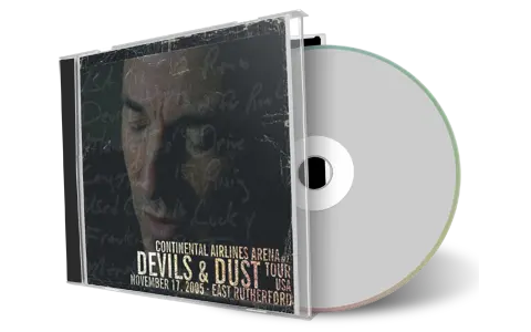 Artwork Cover of Bruce Springsteen 2005-11-17 CD East Rutherford Audience