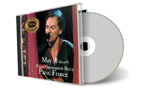 Artwork Cover of Bruce Springsteen 2006-05-10 CD Paris Audience