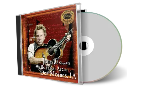 Artwork Cover of Bruce Springsteen 2006-06-10 CD Des Moines Audience