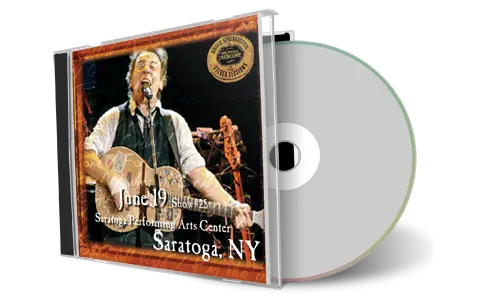 Artwork Cover of Bruce Springsteen 2006-06-19 CD Saratoga Audience
