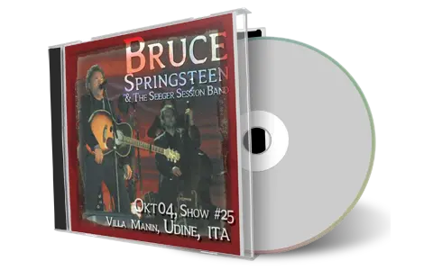 Artwork Cover of Bruce Springsteen 2006-10-04 CD Udine Audience