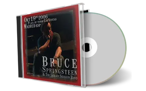 Artwork Cover of Bruce Springsteen 2006-10-19 CD Madrid Audience