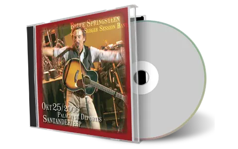 Artwork Cover of Bruce Springsteen 2006-10-25 CD Santande Audience