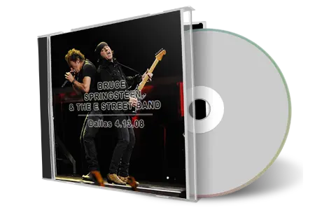 Artwork Cover of Bruce Springsteen 2008-04-13 CD Dallas Audience