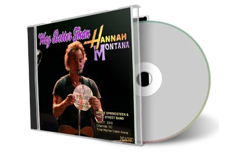 Artwork Cover of Bruce Springsteen 2008-04-27 CD Charlotte Audience