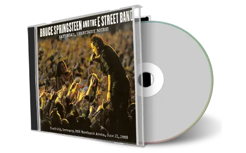 Artwork Cover of Bruce Springsteen 2008-06-21 CD Hamburg Audience