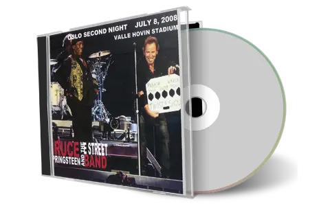 Artwork Cover of Bruce Springsteen 2008-07-08 CD Oslo Audience