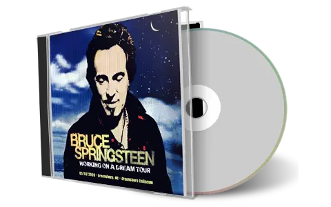 Artwork Cover of Bruce Springsteen 2009-05-02 CD Greensboro Audience
