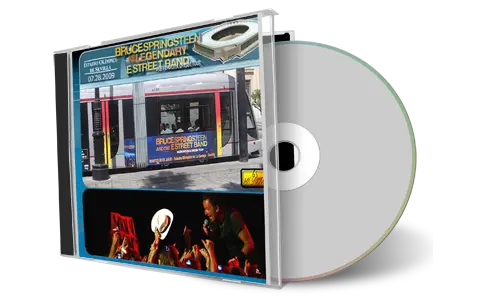 Artwork Cover of Bruce Springsteen 2009-07-28 CD Sevilla Audience