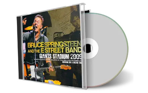 Artwork Cover of Bruce Springsteen 2009-10-03 CD East Rutherford Soundboard