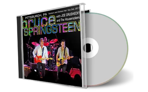 Artwork Cover of Bruce Springsteen 2011-11-03 CD Pittsburgh Audience