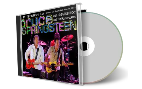 Artwork Cover of Bruce Springsteen 2011-11-04 CD Pittsburgh Audience