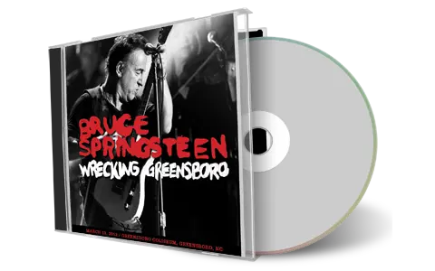 Artwork Cover of Bruce Springsteen 2012-03-19 CD Greensboro Soundboard