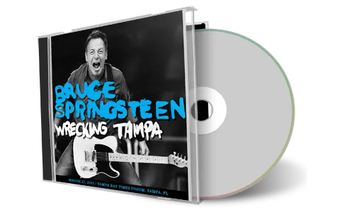 Artwork Cover of Bruce Springsteen 2012-03-23 CD Tampa Audience
