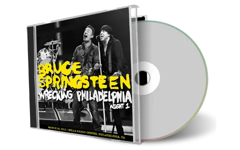 Artwork Cover of Bruce Springsteen 2012-03-28 CD Philadelphia Audience