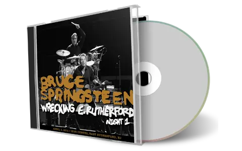 Artwork Cover of Bruce Springsteen 2012-04-03 CD East Rutherford Audience