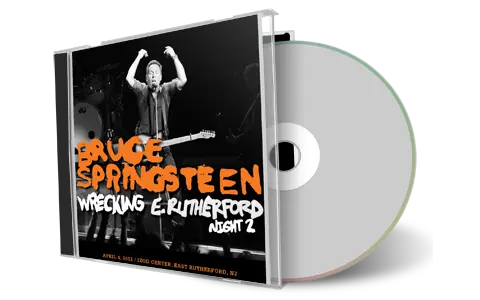 Artwork Cover of Bruce Springsteen 2012-04-04 CD East Rutherford Audience