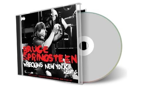 Artwork Cover of Bruce Springsteen 2012-04-06 CD New York City Audience