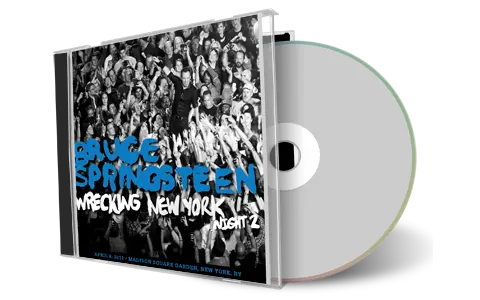 Artwork Cover of Bruce Springsteen 2012-04-09 CD New York City Audience