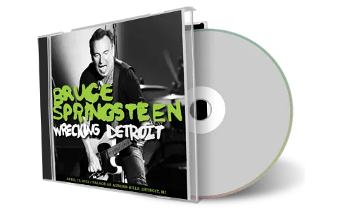 Artwork Cover of Bruce Springsteen 2012-04-12 CD Auburn Hills Audience