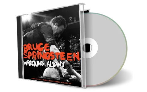 Artwork Cover of Bruce Springsteen 2012-04-16 CD Albany Audience