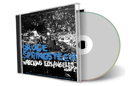 Artwork Cover of Bruce Springsteen 2012-04-27 CD Los Angeles Audience