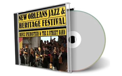 Artwork Cover of Bruce Springsteen 2012-04-29 CD New Orleans Audience