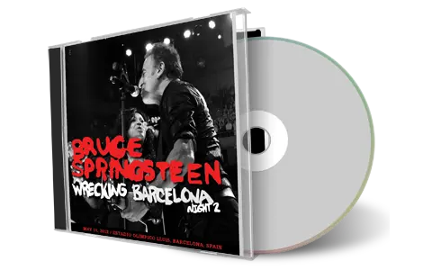 Artwork Cover of Bruce Springsteen 2012-05-18 CD Barcelona Audience