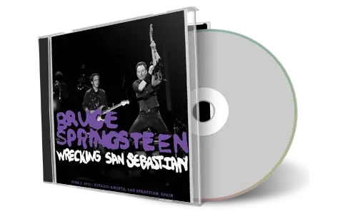 Artwork Cover of Bruce Springsteen 2012-06-02 CD San Sebastian Audience