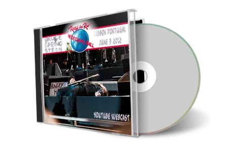 Artwork Cover of Bruce Springsteen 2012-06-03 CD Lisbon Soundboard
