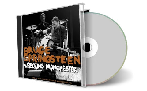 Artwork Cover of Bruce Springsteen 2012-06-22 CD Manchester Audience