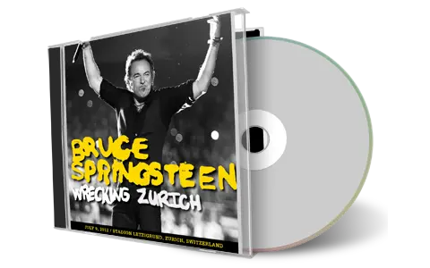 Artwork Cover of Bruce Springsteen 2012-07-09 CD Zurich Audience