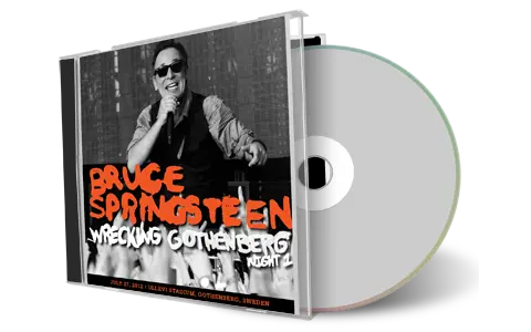 Artwork Cover of Bruce Springsteen 2012-07-27 CD Gothenberg Audience