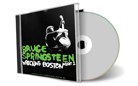 Artwork Cover of Bruce Springsteen 2012-08-14 CD Boston Audience