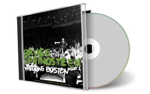 Artwork Cover of Bruce Springsteen 2012-08-15 CD Boston Audience
