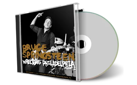 Artwork Cover of Bruce Springsteen 2012-09-02 CD Philadelphia Audience